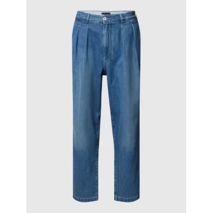 Zdjęcie Jeansy o kroju relaxed fit z kontrafałdami model ‘RUSCAN’