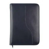 Picture Italian leather organizer, planner, calendar - cm 17x24