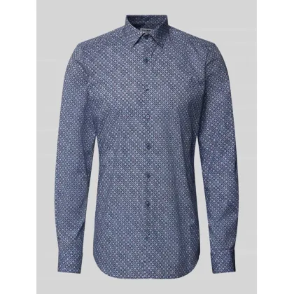 Zdjęcie Koszula biznesowa o kroju body fit z kołnierzykiem typu kent