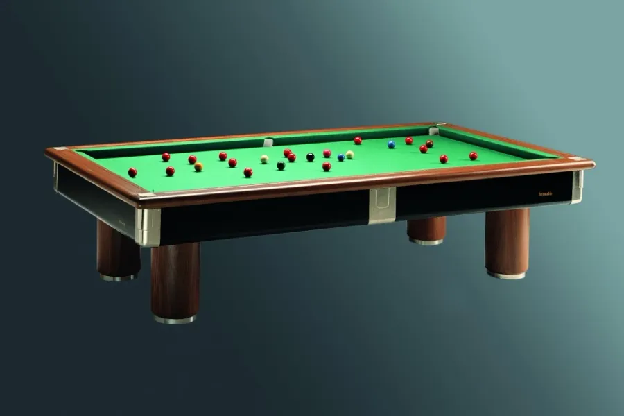 picture 1 Dark lacquered wood - billiard table 