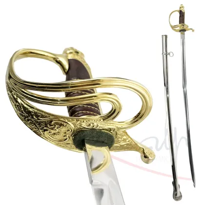 Zdjęcie Portugalska szabla oficerów piechoty z pochwą