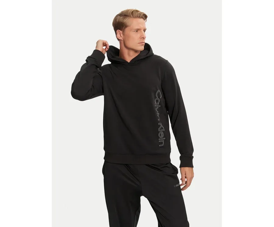 obrazek 1 Calvin Klein Performance Bluza 00GMF4W340 Czarny Regular Fit