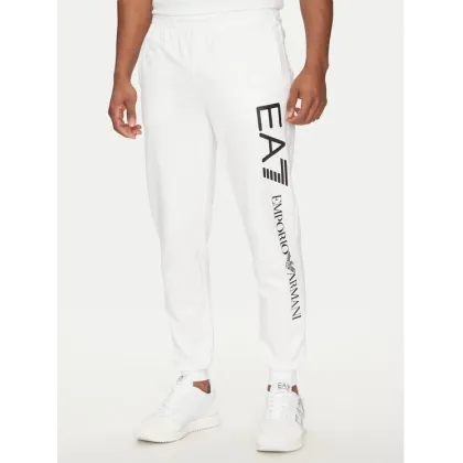 Zdjęcie EA7 Emporio Armani Spodnie dresowe 7M000571 AF13512 M0003 Biały Regular Fit