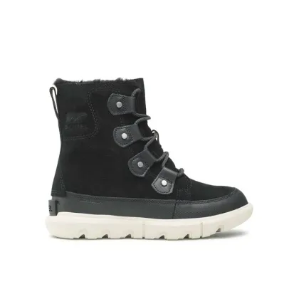 Zdjęcie Sorel Śniegowce Explorel II Joan Faux Fur Wp NC4462-010 Czarny