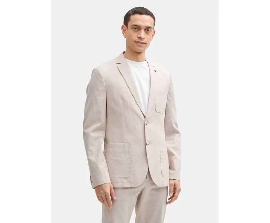 obrazek 1 Tom Tailor Marynarka 1045065 Beżowy Regular Fit