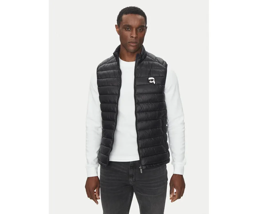 obrazek 1 KARL LAGERFELD Kamizelka 505711 500590 Czarny Regular Fit