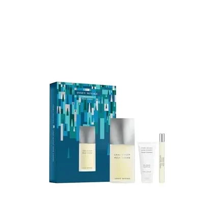 Zdjęcie Issey Miyake L'Eau d'Issey pour Homme EdT 125ml + Shower Gel 50ml + Travel Spray 10ml Zestaw zapachowy 1 szt.