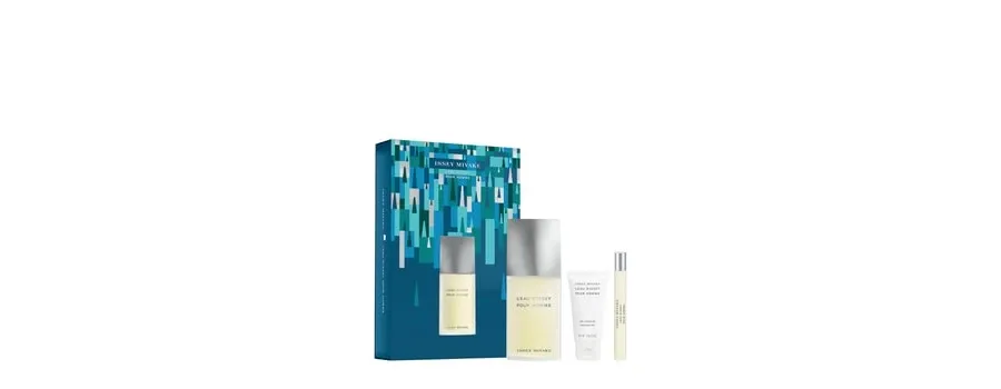 obrazek 1 Issey Miyake L'Eau d'Issey pour Homme EdT 125ml + Shower Gel 50ml + Travel Spray 10ml Zestaw zapachowy 1 szt.