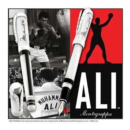 Zdjęcie Limitowane Tribute to Muhammad Ali Pióro Kulkowe Srebrne