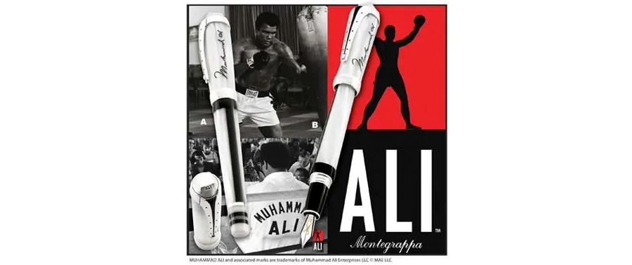 obrazek 1 Limitowane Tribute to Muhammad Ali Pióro Kulkowe Srebrne