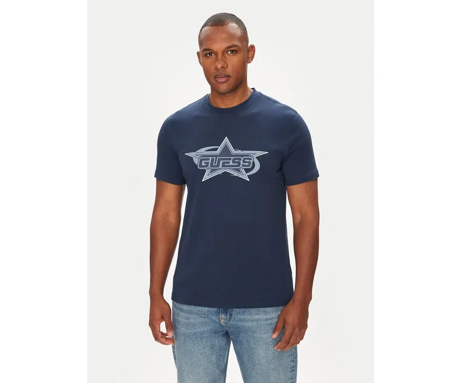 obrazek 1 Guess T-Shirt Z5YI02 I3Z14 Granatowy Regular Fit