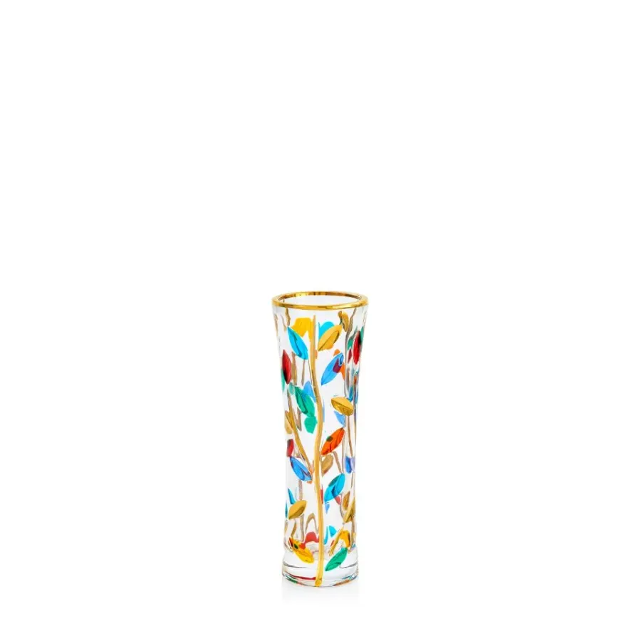 obrazek 1 Artystycznie malowany wazon ze szkła murano (19 cm)