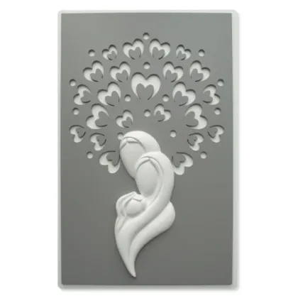 Picture Original decorative panel 40x60 cm with the Holy Family