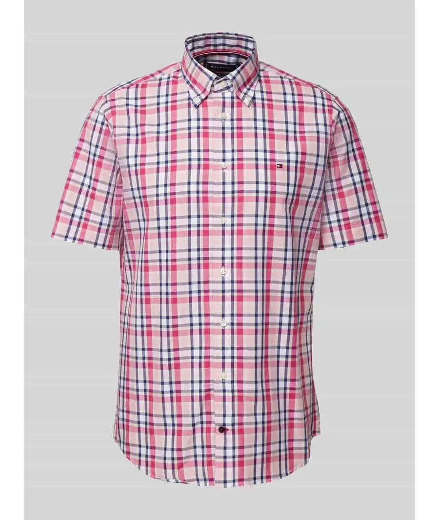obrazek 1 Koszula biznesowa o kroju regular fit z kołnierzykiem typu button down