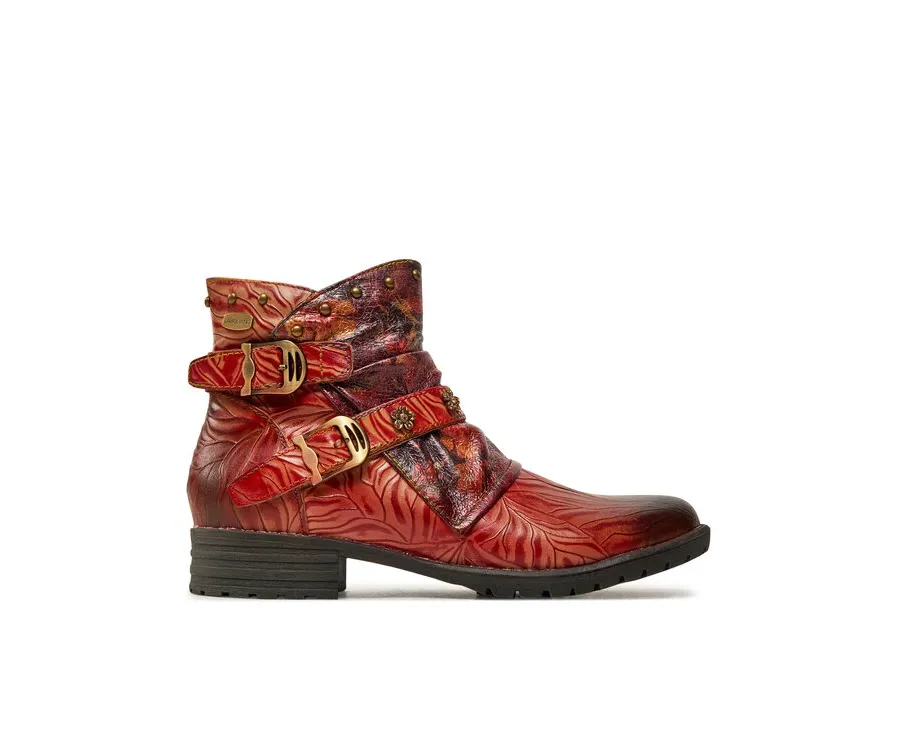 obrazek 1 Laura Vita Botki Gacmayo 01 Czerwony