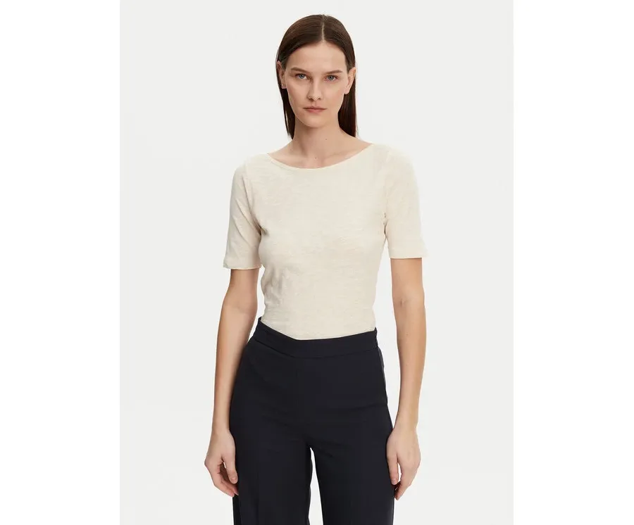 obrazek 1 Marc O'Polo Bluzka 502 2261 51399 Beżowy Regular Fit
