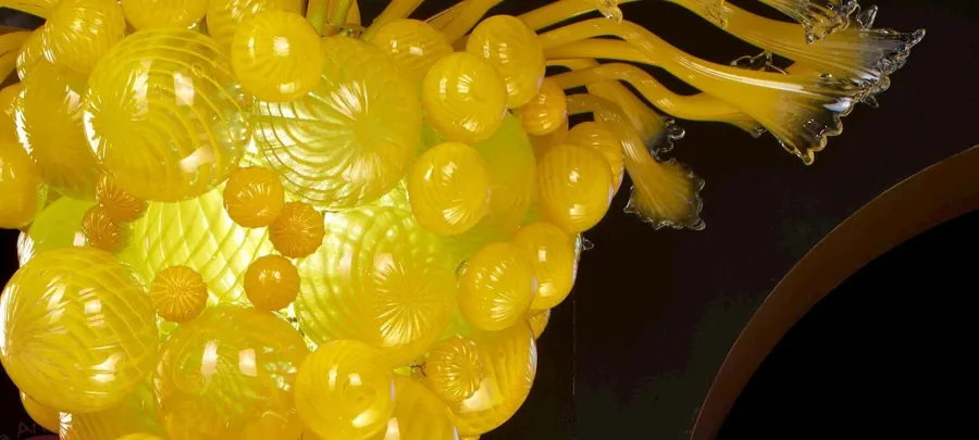 obrazek 2 Unikalny żyrandol rzeźba ze szkła Murano - Vetreria Artistica Rosa