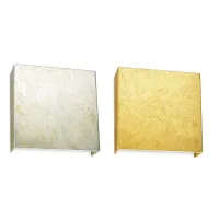 Picture Beautiful wall lamps decorated with gold or silver leaf
