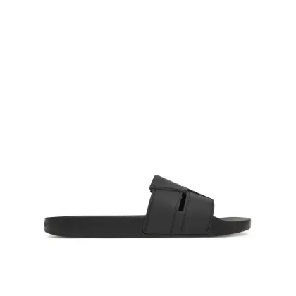 Zdjęcie Calvin Klein Klapki Pool Slide Double T HM0HM01752 Czarny