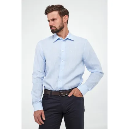 Zdjęcie Koszula męska lniana EMPORIO ARMANI Emporio Armani