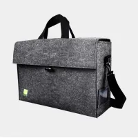 Zdjęcie Biurowa torba z usztywnionym dnem i ścianami na laptop