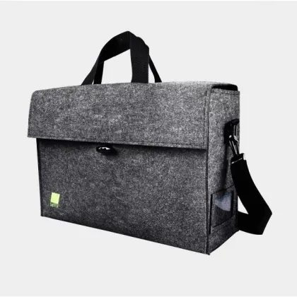 Zdjęcie Biurowa torba z usztywnionym dnem i ścianami na laptop