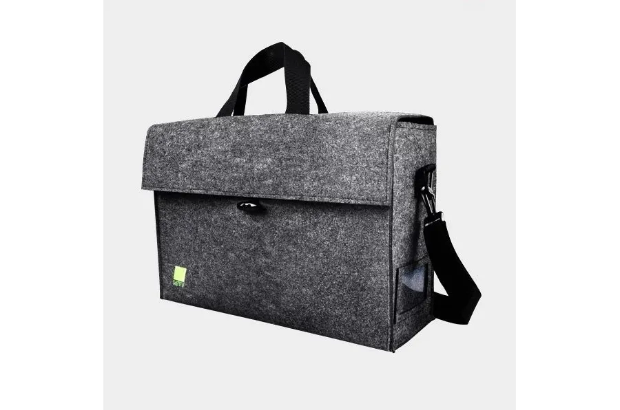 obrazek 1 Biurowa torba z usztywnionym dnem i ścianami na laptop