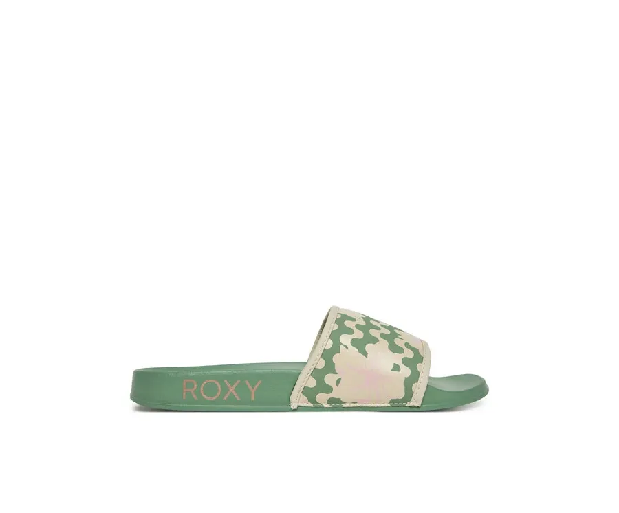 obrazek 1 Roxy Klapki ARJL100909 Zielony