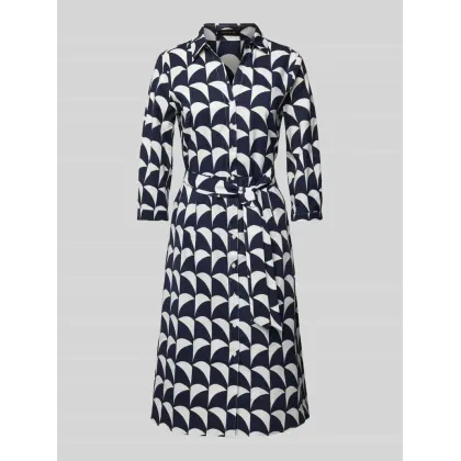 Zdjęcie Sukienka midi z wiązanym paskiem