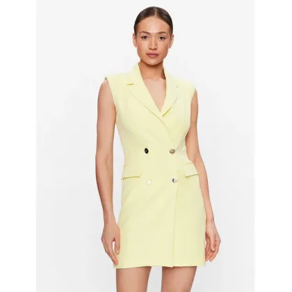 Zdjęcie Liu Jo Sukienka koktajlowa CA3046 T2200 Żółty Regular Fit