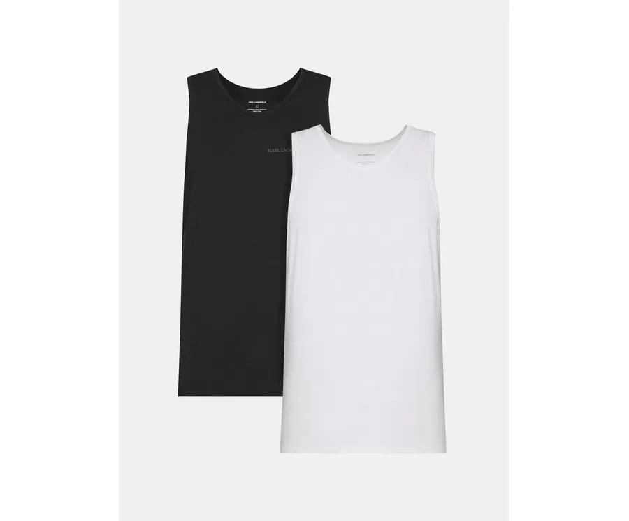 obrazek 1 KARL LAGERFELD Komplet 2 tank topów A1M47091 Kolorowy Regular Fit