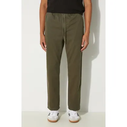 Zdjęcie Carhartt WIP spodnie bawełniane Flint Pant kolor zielony I029919.666GD