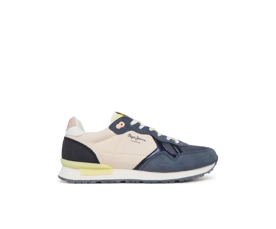 obrazek 1 Pepe Jeans Sneakersy Brit Camp W PLS40038 Granatowy