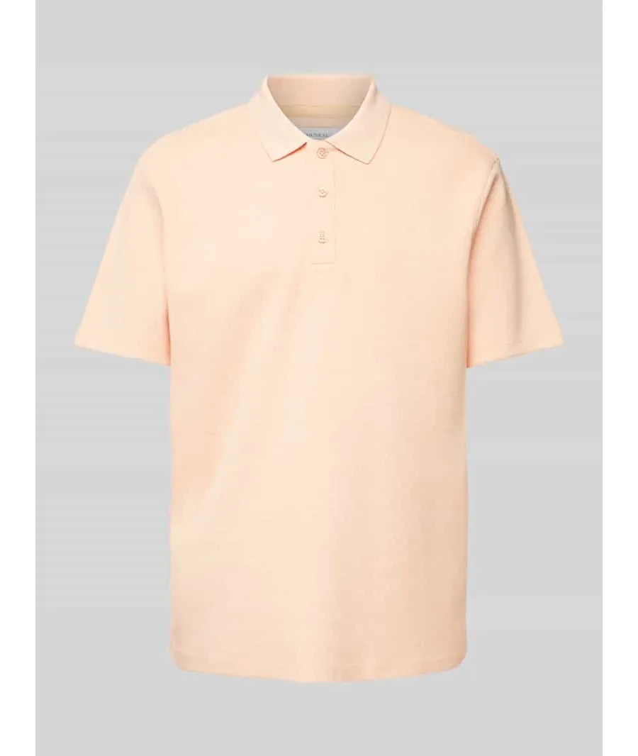 obrazek 1 Koszulka polo o kroju regular fit z krótką listwą guzikową