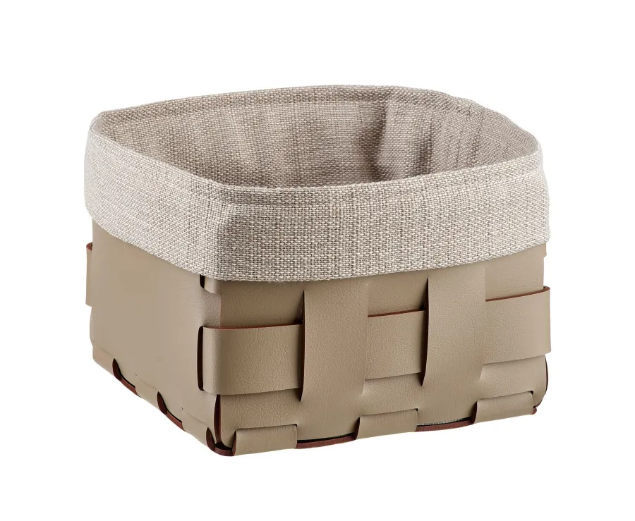 obrazek 2 Wyjątkowa torba tekstylna 19x19xH13 cm do kosza