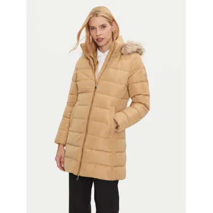 Zdjęcie Tommy Hilfiger Kurtka puchowa Heritage WW0WW43234 Beżowy Regular Fit