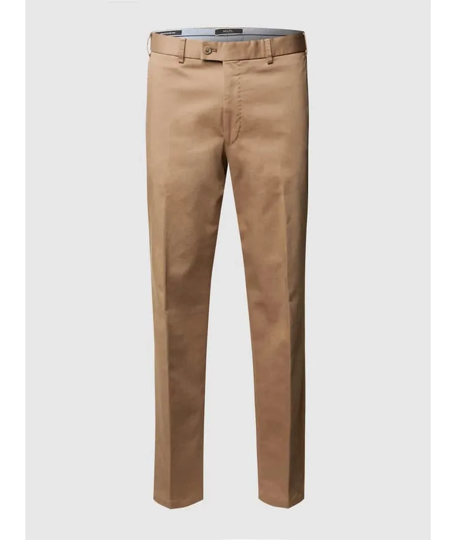 obrazek 1 Chinosy o kroju regular fit z dodatkiem streczu model ‘Pilo’