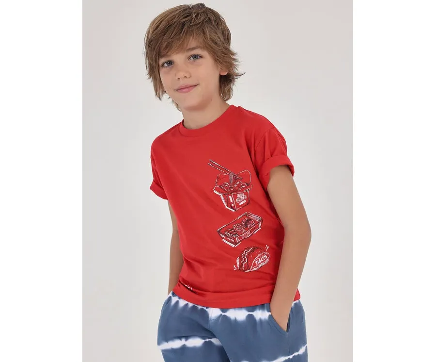 obrazek 1 Mayoral T-Shirt 6080 Czerwony