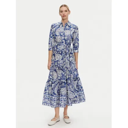 Zdjęcie Luisa Spagnoli Sukienka koszulowa Pandoro 542129 Niebieski Regular Fit