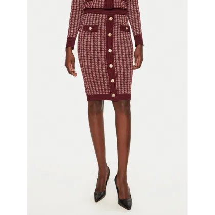 Zdjęcie Fracomina Spódnica ołówkowa FS24WG4004K536F8 Bordowy Slim Fit