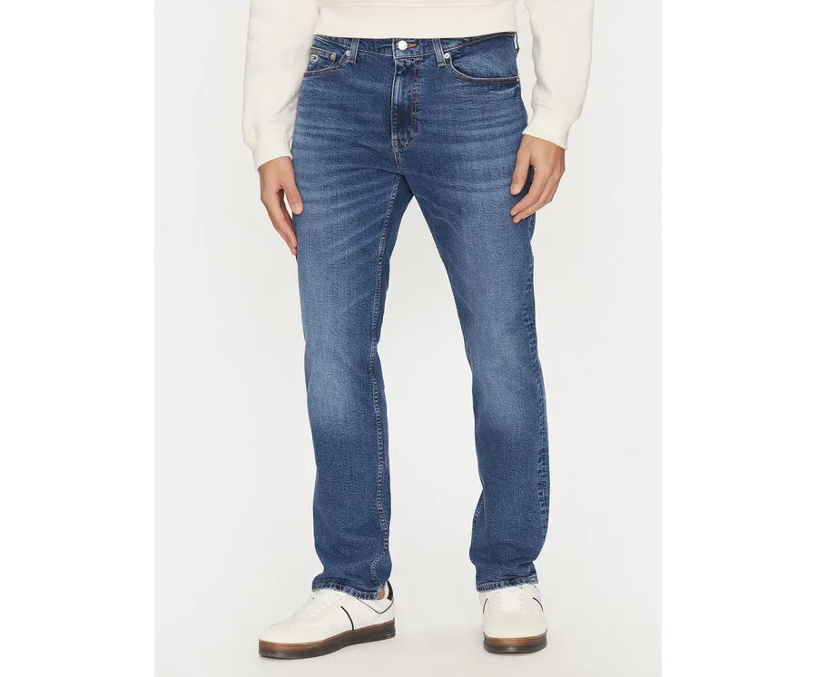 obrazek 1 Tommy Jeans Jeansy Ryan DM0DM20559 Granatowy Slim Fit