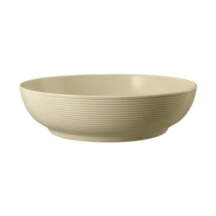 Zdjęcie Porcelanowy komplet 6 dużych misek 25 cm w stylu nowoczesnym - Seltmann Weiden