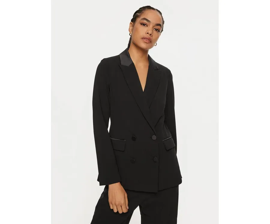 obrazek 1 ViCOLO Marynarka TS0094 Czarny Regular Fit