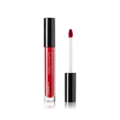 Zdjęcie KORRES Morello Matte Lasting Lip Fluid Błyszczyk do ust 3.4 ml Nr. 59-Brick Red