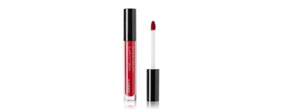 obrazek 1 KORRES Morello Matte Lasting Lip Fluid Błyszczyk do ust 3.4 ml Nr. 59-Brick Red