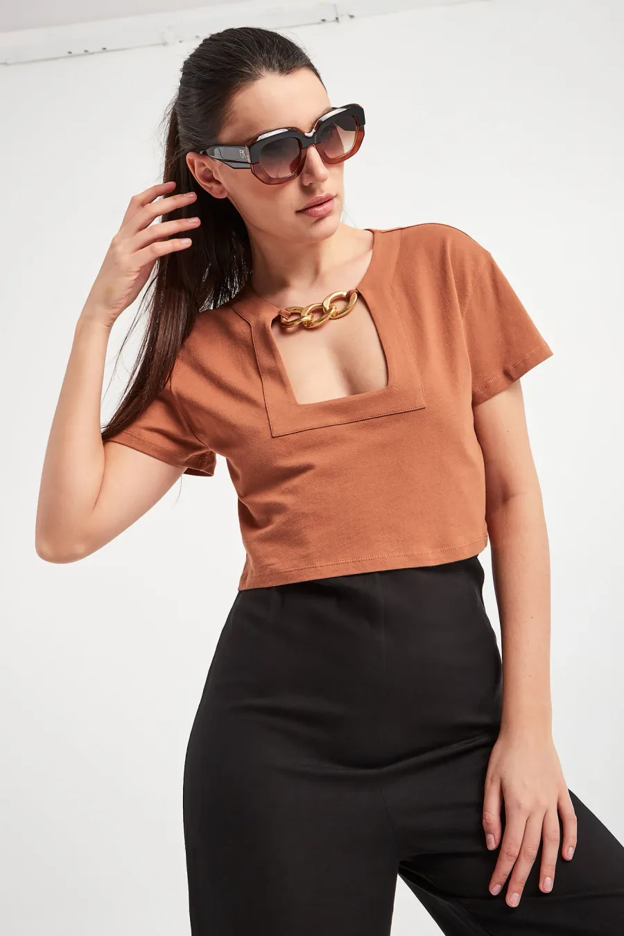 obrazek 1 T-shirt PATRIZIA PEPE Patrizia Pepe