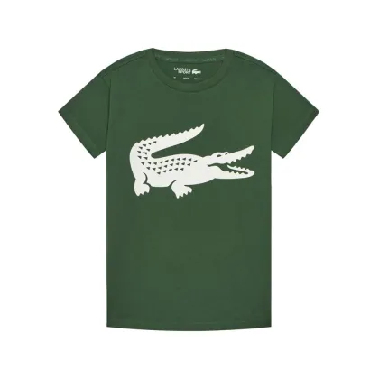 Zdjęcie Lacoste T-Shirt TJ2910 Zielony Regular Fit