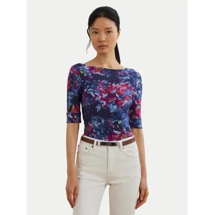 Zdjęcie LAUREN RALPH LAUREN Bluzka 200971065001 Granatowy Slim Fit