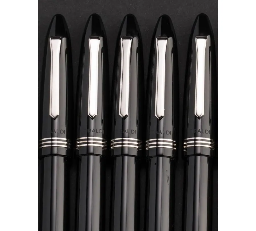 obrazek 2 Długopis Tibaldi Bononia Rich Black, palladium