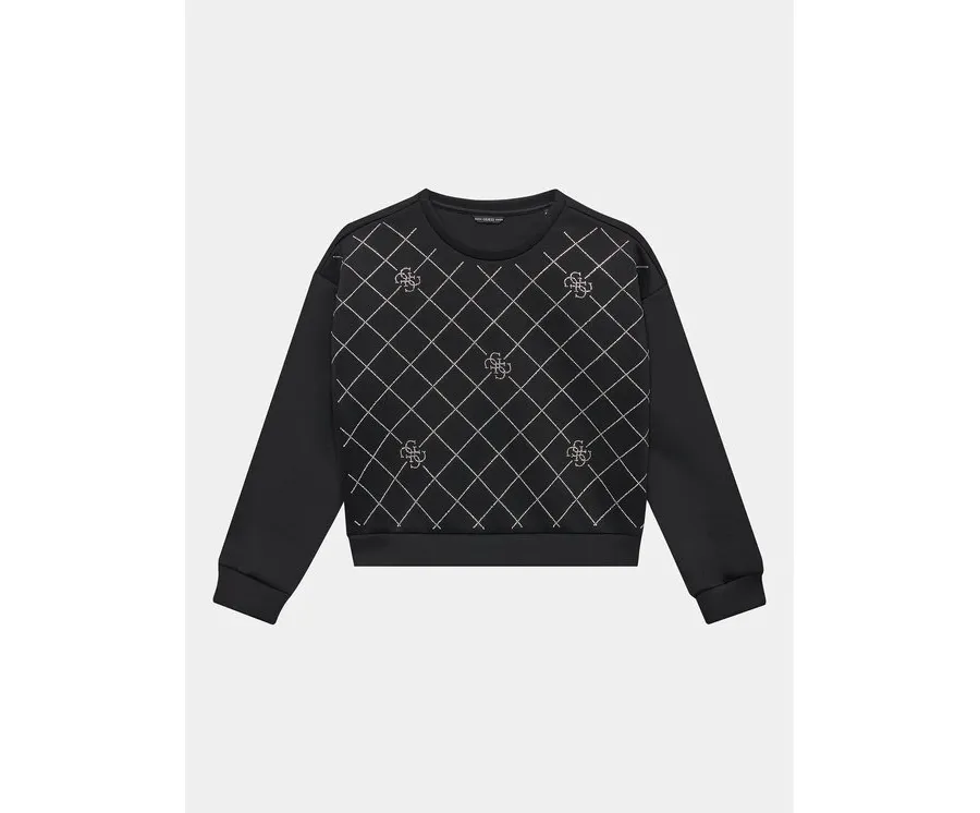 obrazek 1 Guess Bluza J3BQ03 KAZQ2 Czarny Regular Fit